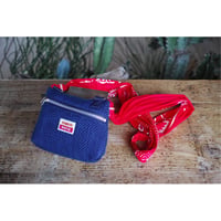 PORTER CLASSIC, OHARIKO MAFIA KENDO MINI SHOULDER BAG W/SILVER