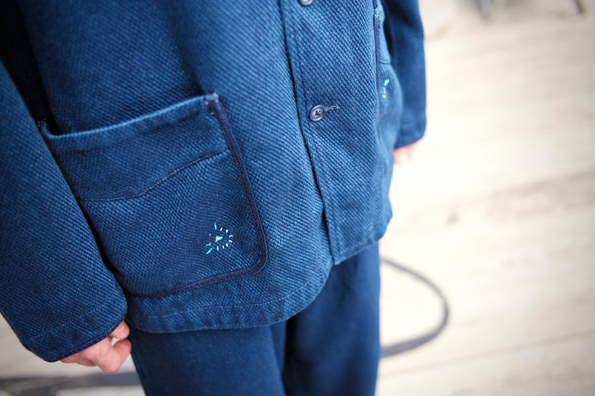 PORTER CLASSIC, PC KENDO FRENCH JACKET EMBROIDE