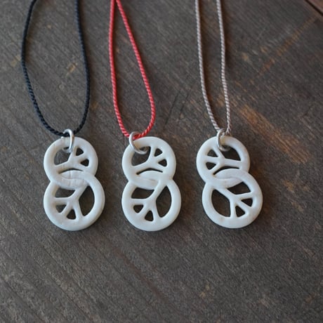 deer whistles, twin peace-pendant (Purveyors限定)