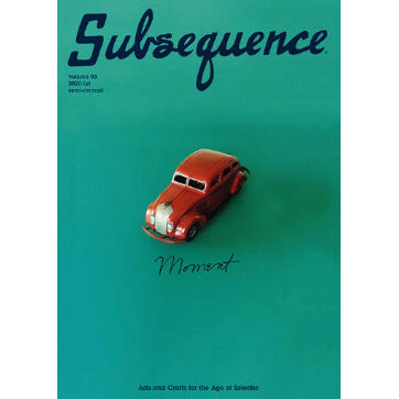 Subsequence Magazine Vol.3 | Purveyors
