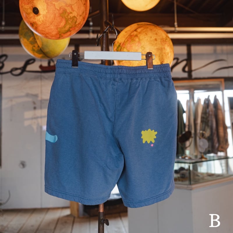 musica print works スウェットショートパンツ | Purveyors