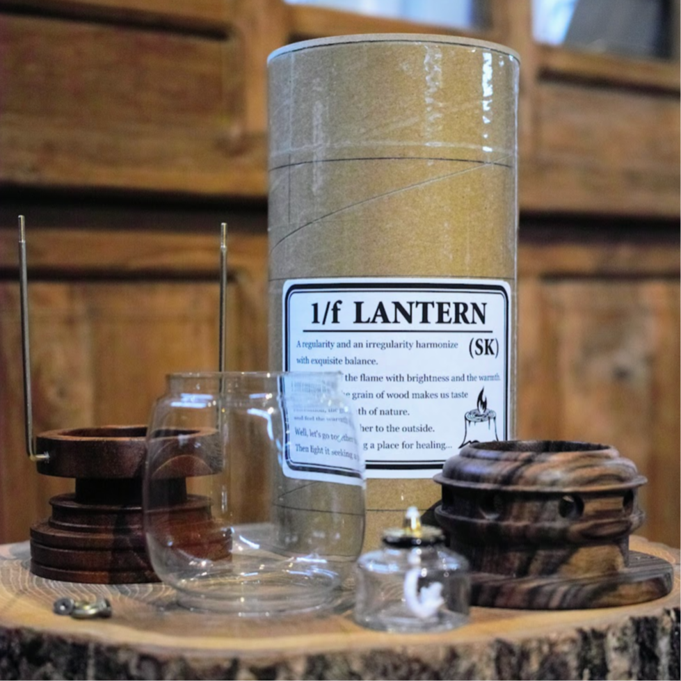 未使用 et.moku works 1/f LANTERN （SK）ウォルナット et.moku works, 1/f LANTERN(SK) | Purveyors