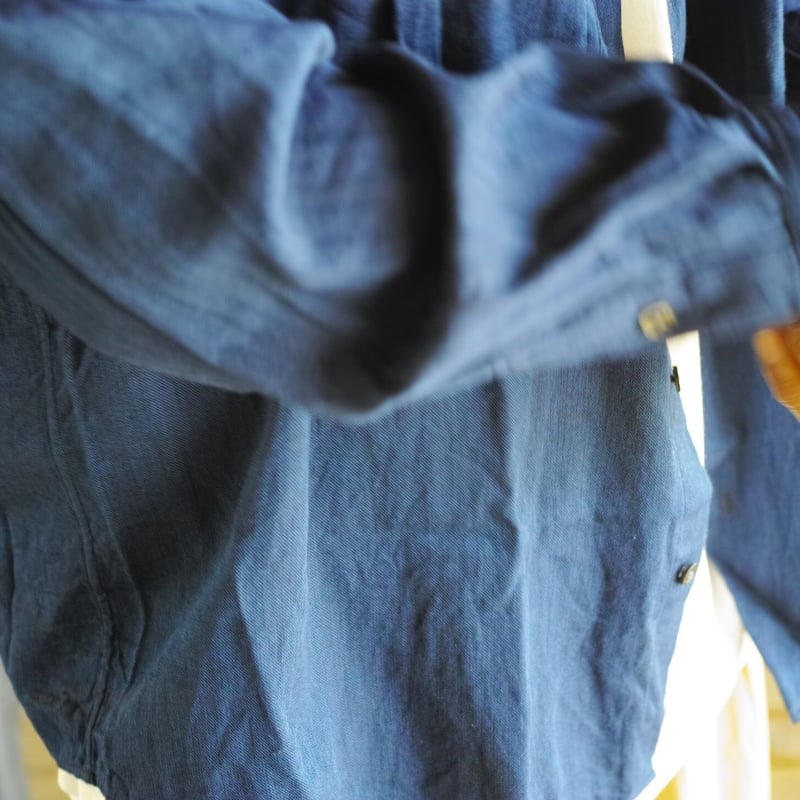 PORTER CLASSIC, ROLL UP VINTAGE GAUZE SHIRT | P PORTER CLASSIC, ROLL UP VINTAGE GAUZE SHIRT | P