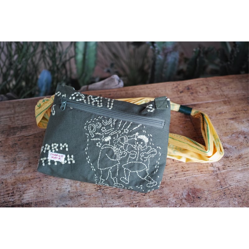 PORTER CLASSIC, OHARIKO MAFIA MILITARY MINI SHO