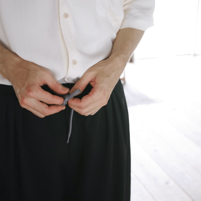 PORTER CLASSIC, OLYMPIC TUCKED PANTS | Purveyors