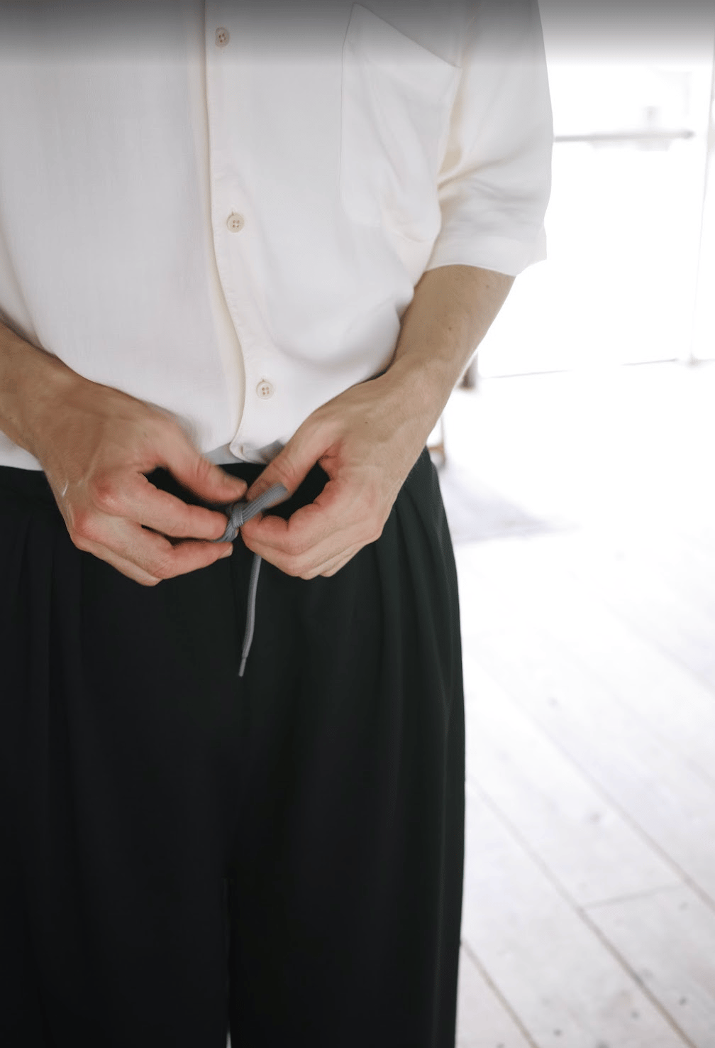 PORTER CLASSIC, OLYMPIC TUCKED PANTS | Purveyors