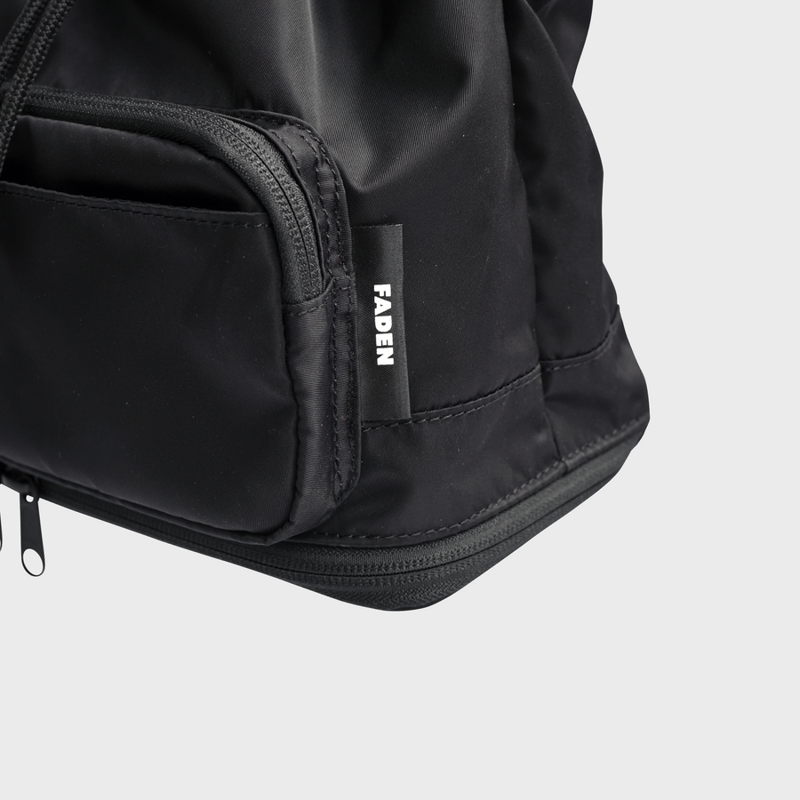 未使用FADEN High Spec Kinchaku Bag Leather High Spec Kinchaku Bag「008_Lou_Parallel」| レザー巾着 | FADEN