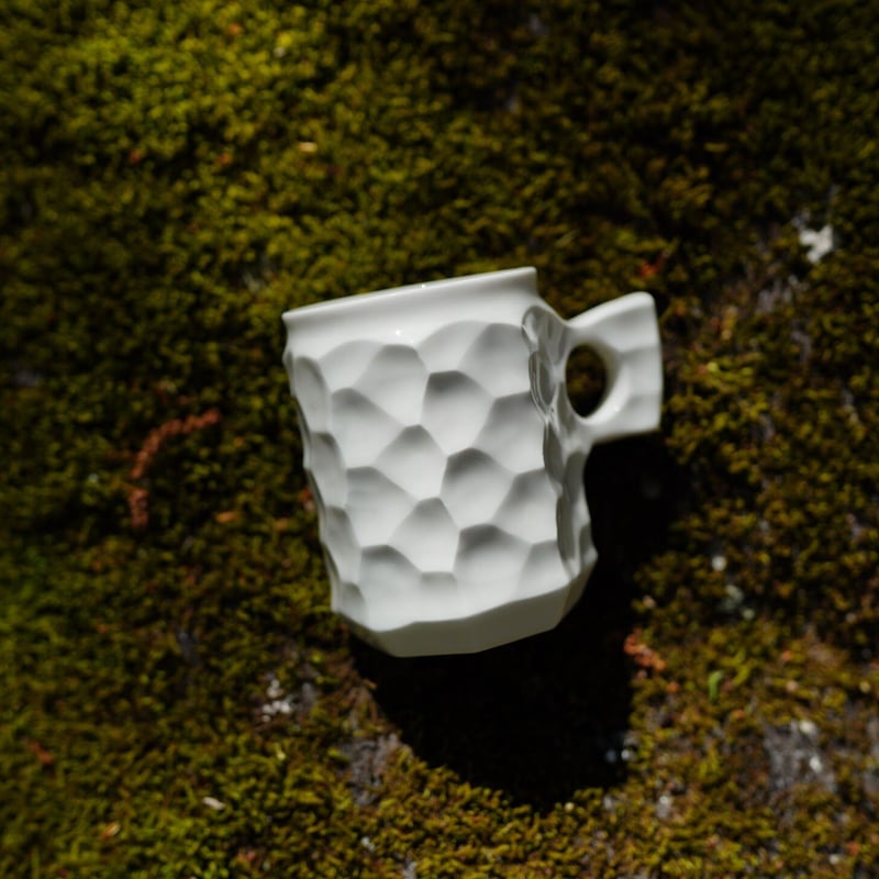 アキヒロウッドワークス JINCUP CERAMICS L（白磁 L） jincup 虚