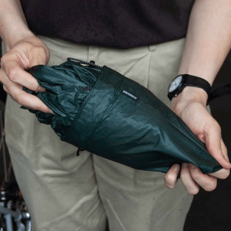 FAIRWEATHER, packable rain poncho