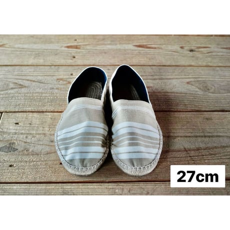 PORTER CLASSIC, ESPADRILLES (MEN'S) FRENCH VINTAGE FABRIC  LIMITED