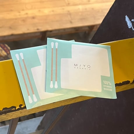 MiYO organic, コットン＆竹綿棒セット (2セット)