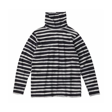 PORTER CLASSIC, ARTIST BORDER TURTLENECK