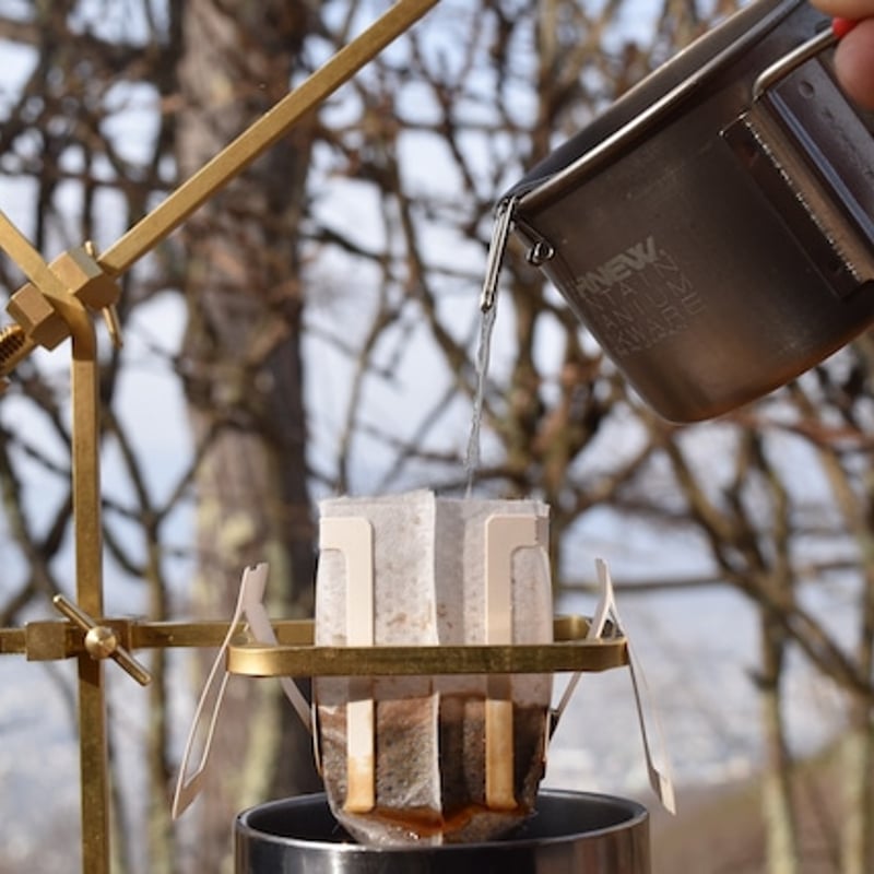 KALUGII, 真鍮製4wayランタンスタンド”変幻4在／ヘンゲンジザイ