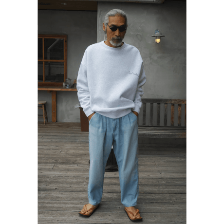 LeeMake, WAVE ST SWEAT(魚刺繍ver)