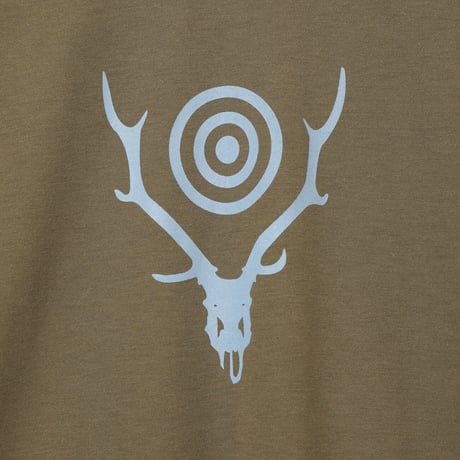 South2 West8, L/S Crew Neck Tee - Skull&Target