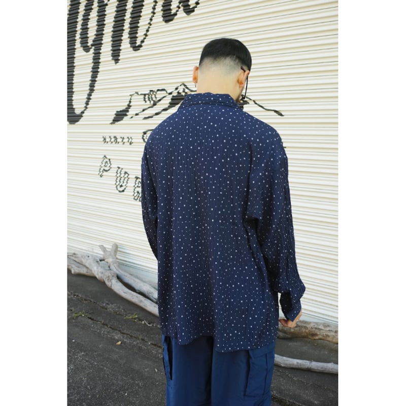 PORTER CLASSIC, ALOHA LONG SHIRT CLASSY DOTS | PORTER CLASSIC, ALOHA LONG SHIRT CLASSY DOTS |