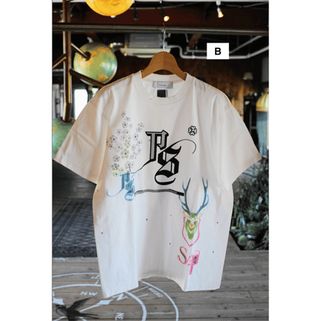 ST COMPANY×PURVEYORS STENCIL TEE