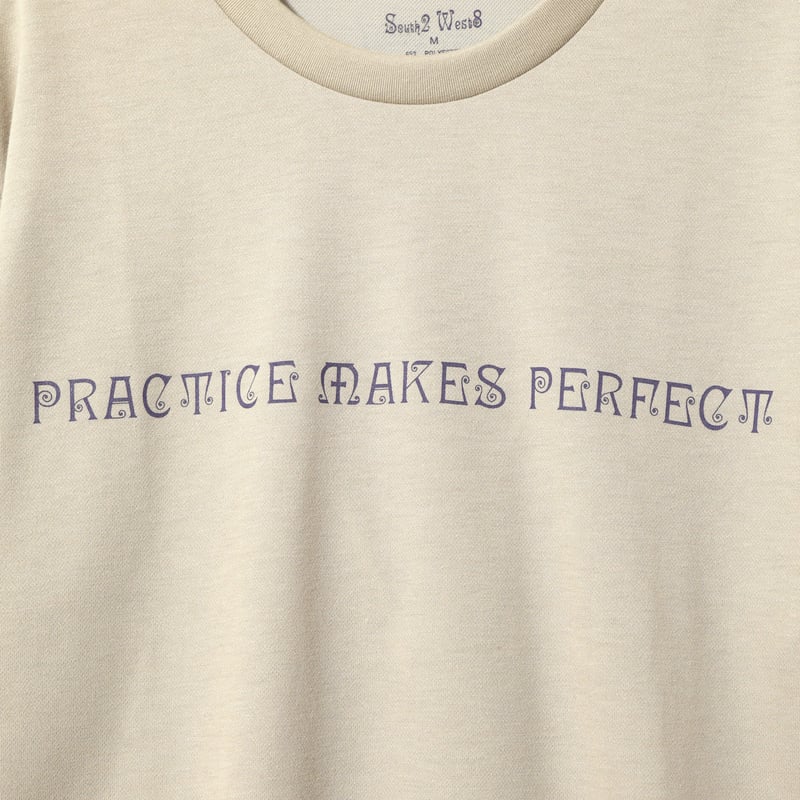 South2 West8, S/S Crew Neck Tee-PRACTICE MAKES South2 West8, S/S Crew Neck Tee-PRACTICE MAKES