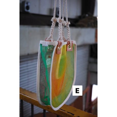 TARASUKIN BONKERS, みかん網のKNOT bag ''ROUND''