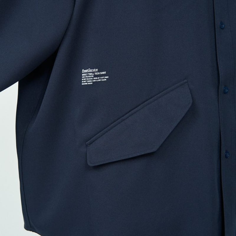 FreshService, WOOLY TWILL TECH SHIRT | Purveyors