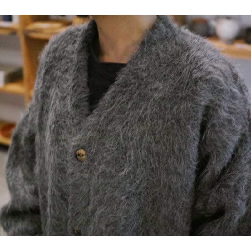 THE INOUE BROTHERS, Suri Alpaca Cardigan | Purv