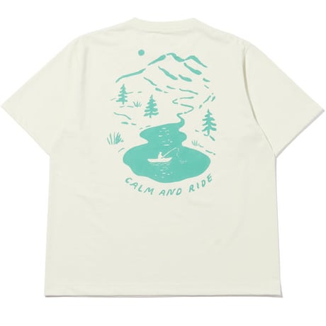 CALM AND RIDE, TRAVEL T-SHIRTS LAKE