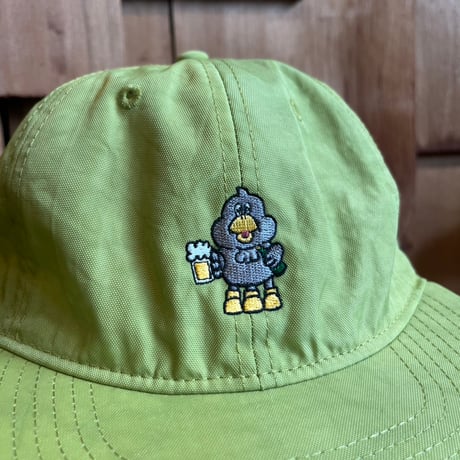 DUCKROW DEPART, DUCKROW 刺繍 FLAT.V CAP