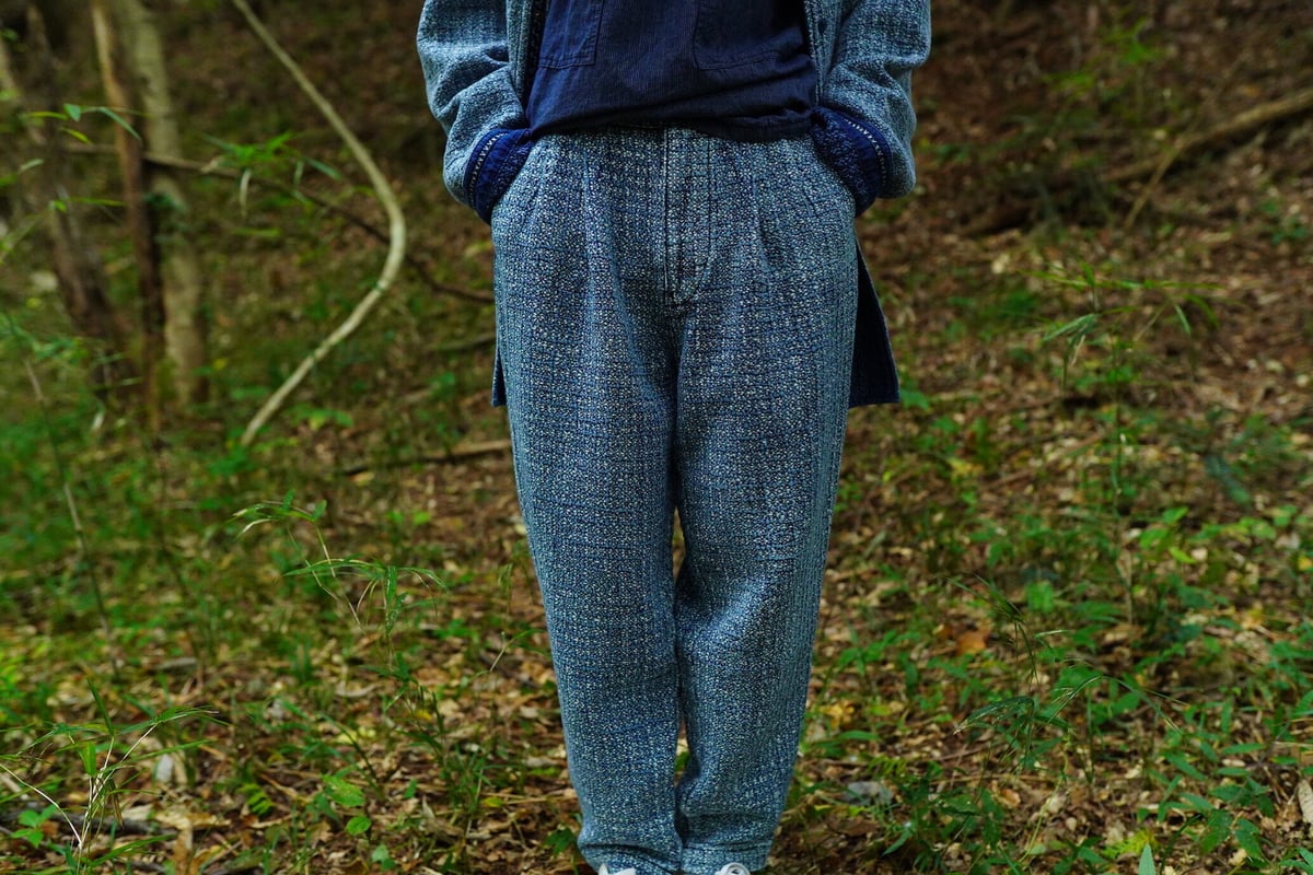 PORTER CLASSIC, KOGIN PANTS (WHITE CUSTOM) | Pu PORTER CLASSIC, KOGIN PANTS (WHITE CUSTOM) | Pu