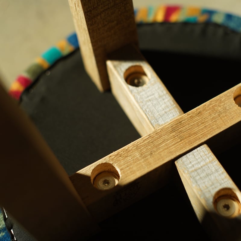 WOOD LIFE SERVICE, インディアンブランケットスツール | Purveyors