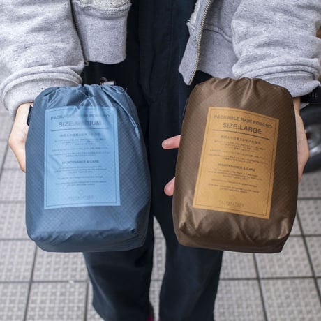 FAIRWEATHER,packable rain poncho