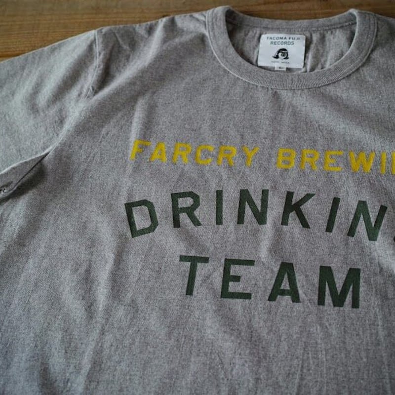 TACOMA FUJI RECORDS, FARCRY DRINKING TEAM TEE 2
