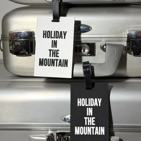 Mountain Research Little Summer Camp,Rubber Luggage Tag