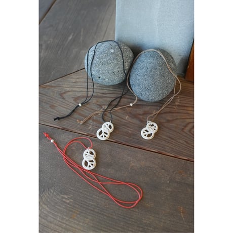 deer whistles, twin peace-pendant (Purveyors限定)