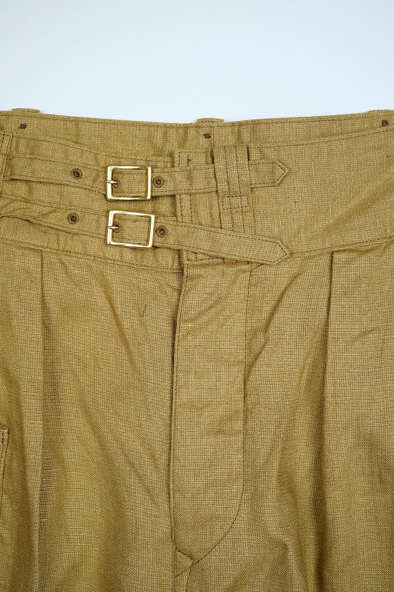 Nigel Cabourn,FIELD SHORT LINEN BASKET | Purveyors