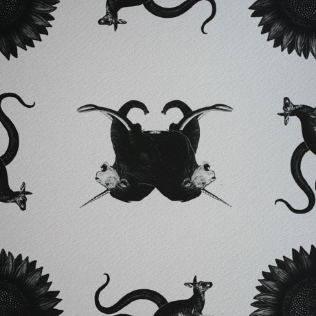 AlexanderLeeChang, draw and collage 25(Woodworks)