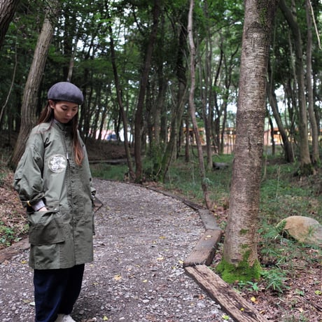 PORTER CLASSIC, OHARIKO ARMY MILITARY COAT