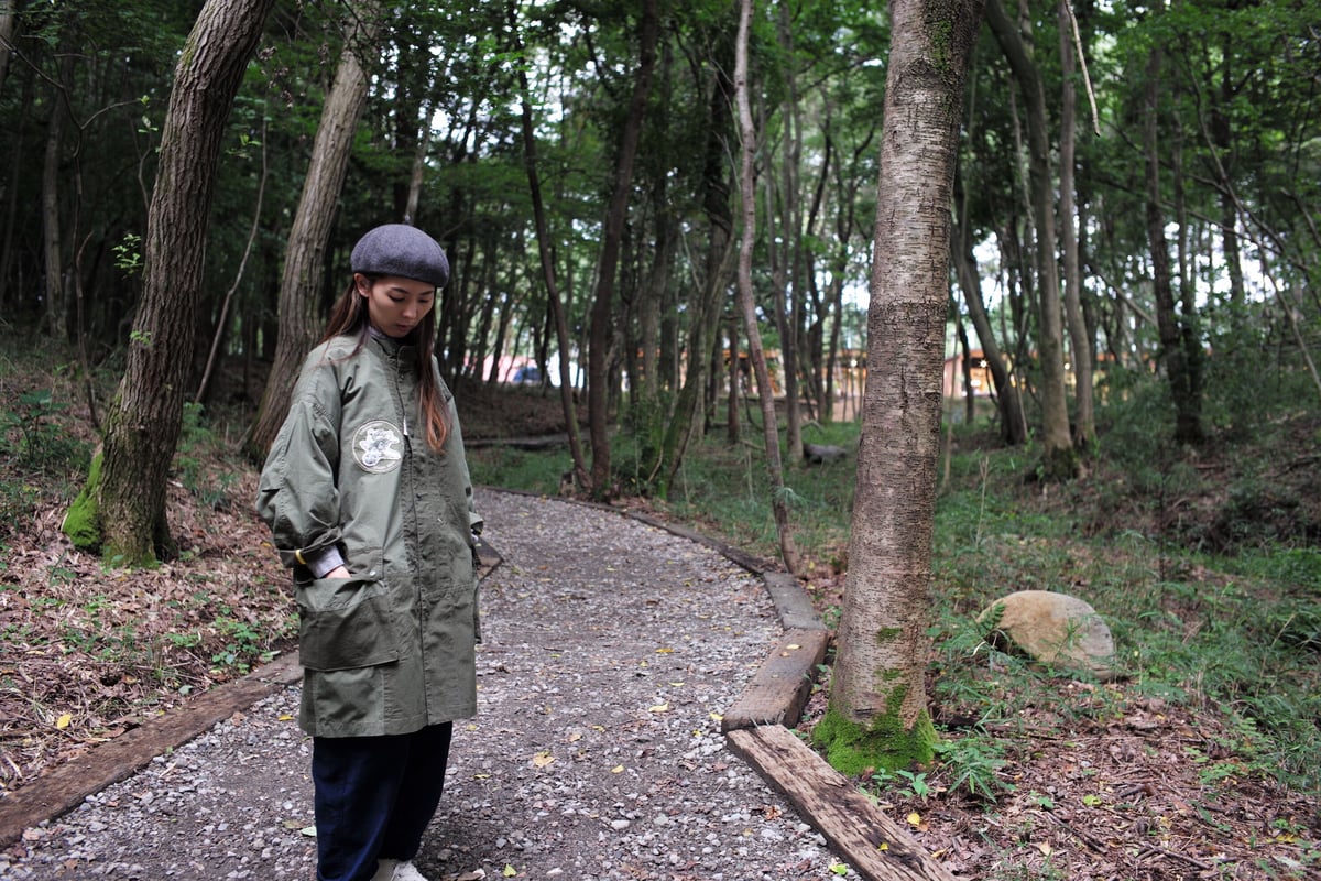 PORTER CLASSIC, OHARIKO ARMY MILITARY COAT | Pu