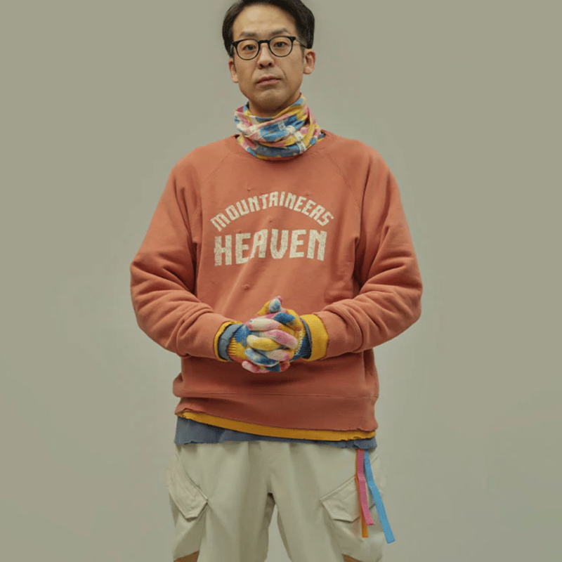 トップス Mountain Research Damaged Sweat Crew Mountain Research, Damaged Sweat Crew | Purveyors