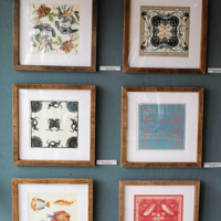 AlexanderLeeChang, draw and collage 25(Woodworks)