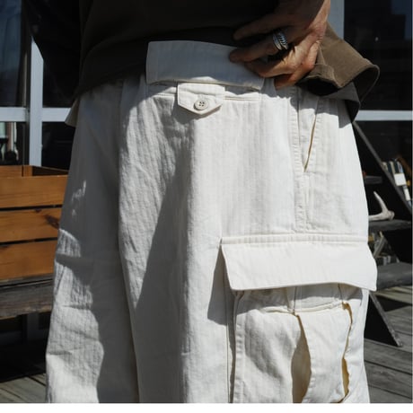 is-ness,Herringbone 6-Pocket Pants