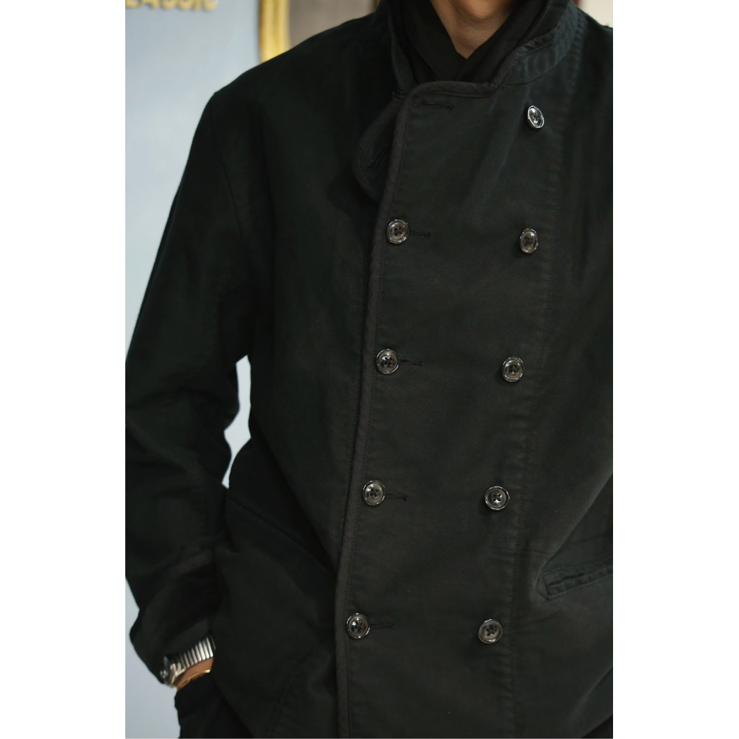 PORTER CLASSIC, MOLESKIN SHORT RIDERS JACKET |