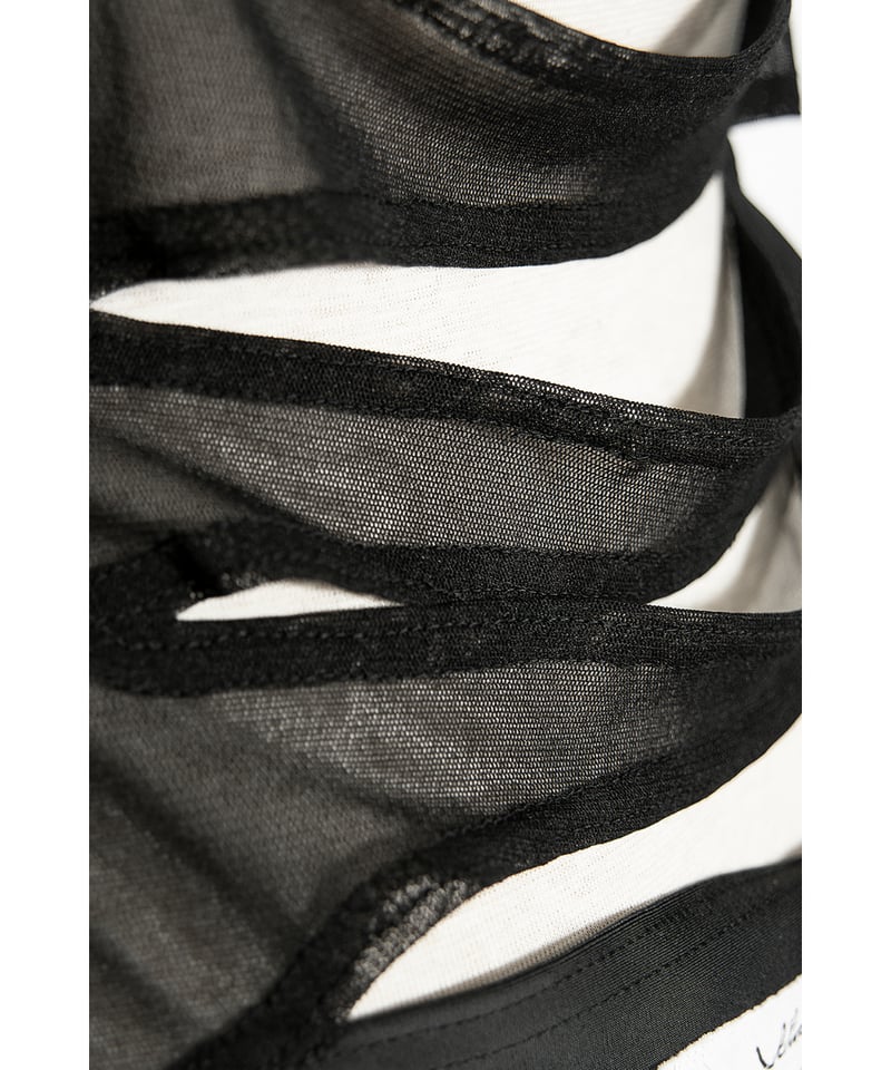も*様 alice auaa / ショルダーパッド付きロング丈カットソー Tシャ au62-05cu03-01/ladies | alice auaa WEB SHOP
