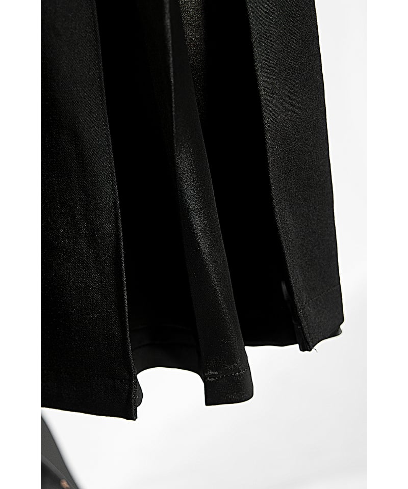 AO　レディース　BLK M 喪服・礼服】ノーカラーボックスタックブラックフォーマルジャケット(S
