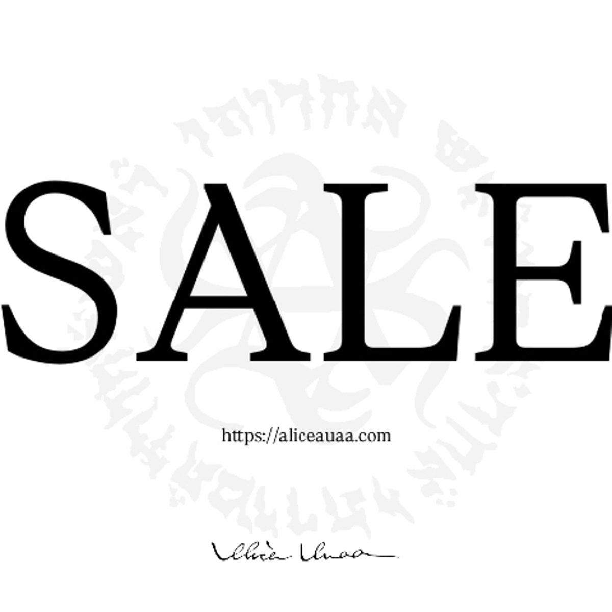 autumn&winter SALE | alice auaa WEB SHOP