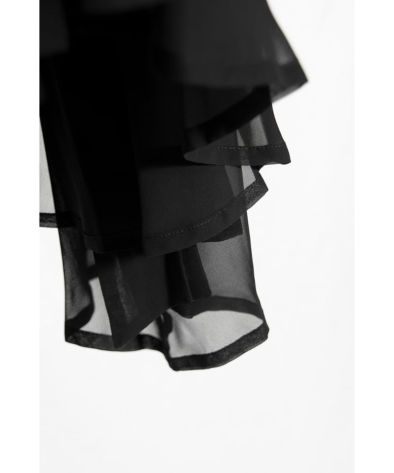 alice auaa アリスアウアア ブラック ストライプ バルーンミニスカート au61-05bl03-01/ladies:BK | alice auaa WEB SHOP