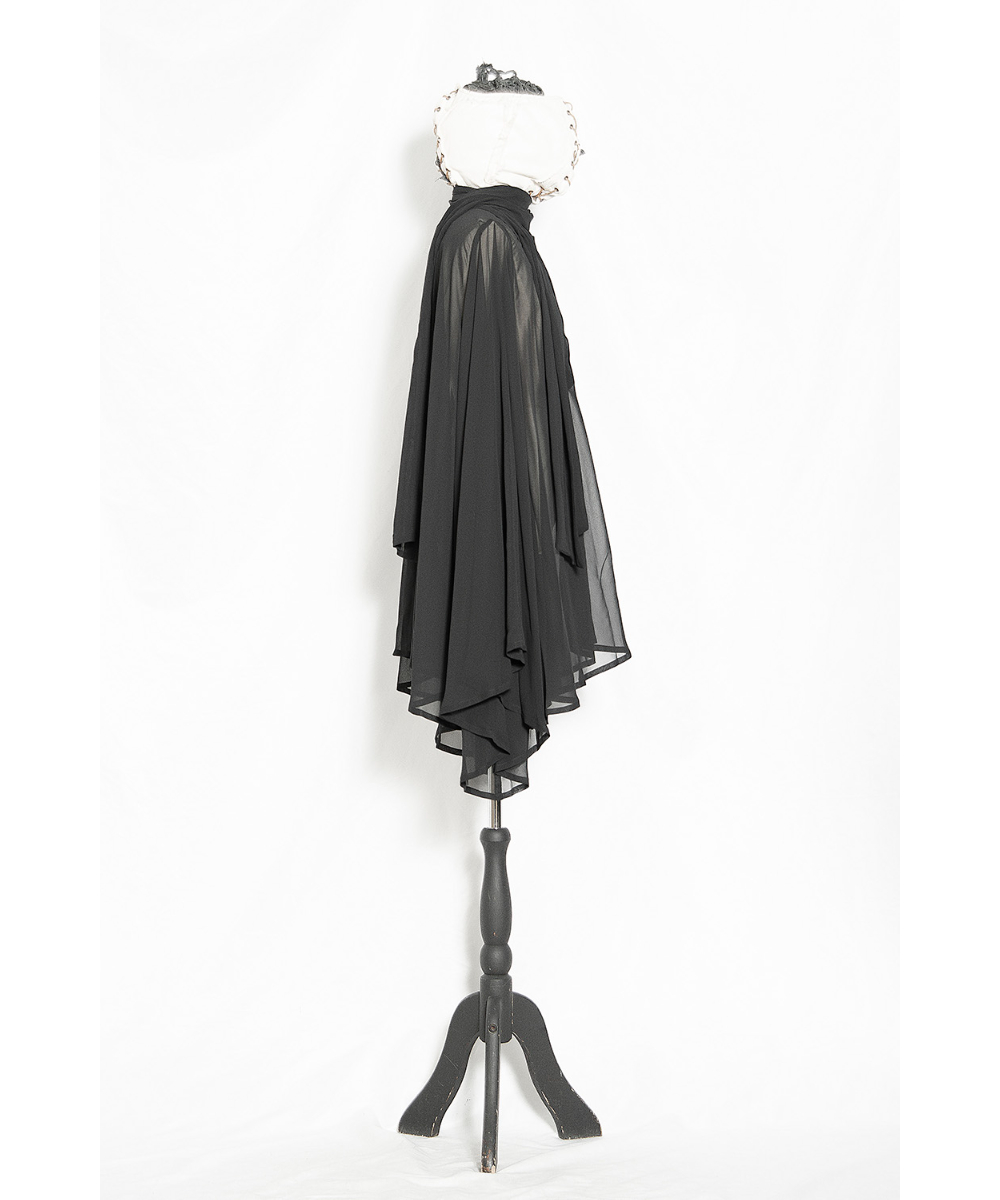 alice auaa シースルー ロングジレ ブラック 専用 au60-08jk02-01unisex | alice auaa WEB SHOP