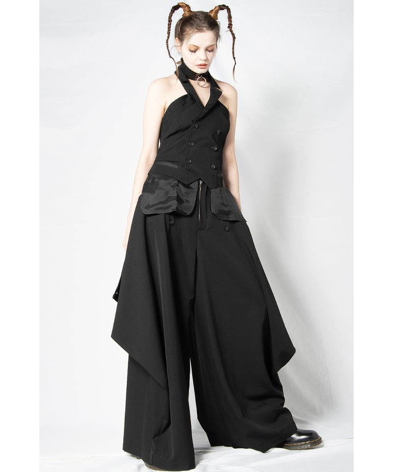 alice auaaフリル付き黒キャミソール alice auaaフリル付き黒キャミソール alice auaa WEB SHOP