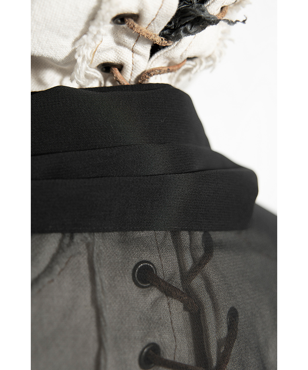 alice auaa シフォンブラウス au61-05bl03-01/ladies:BK | alice auaa WEB SHOP