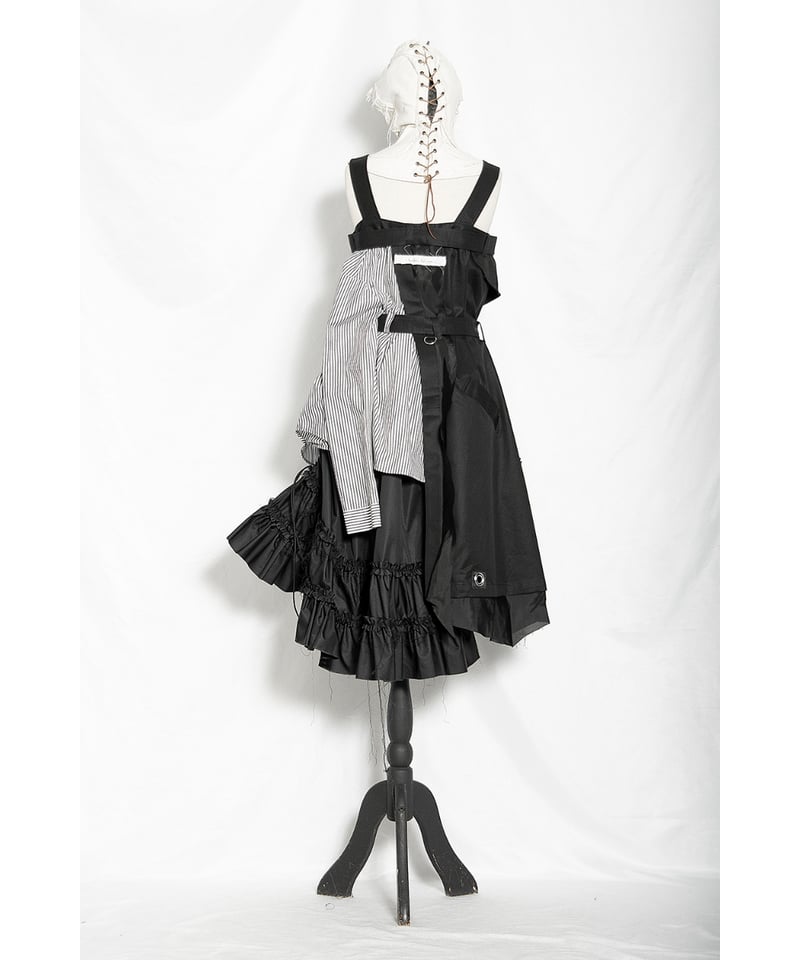 alice auaaフリル付き黒キャミソール au60-01co03-01/ladies | alice auaa WEB SHOP