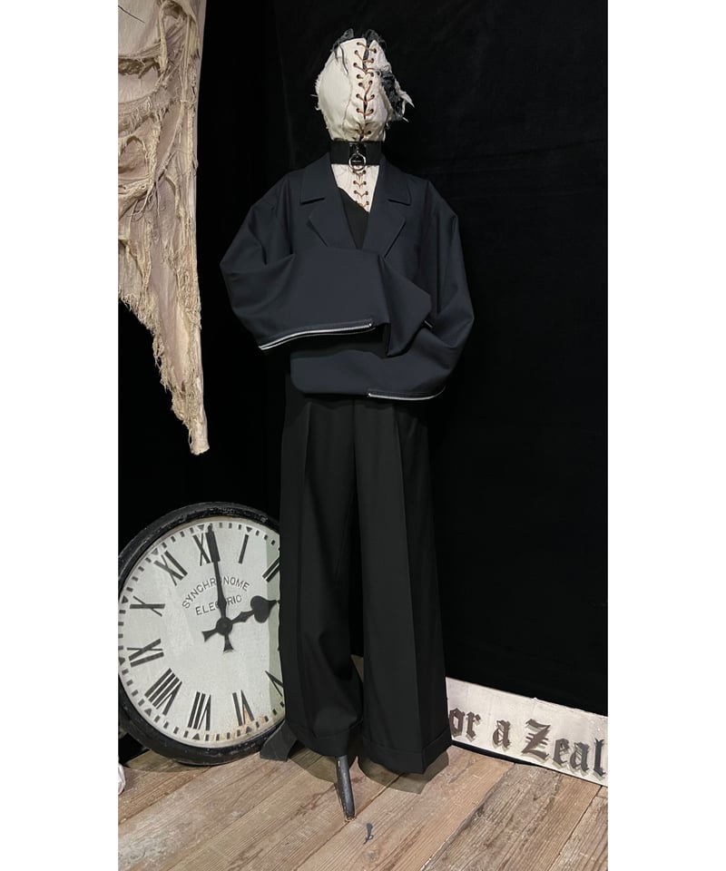 alice auaa セーラーガーゼシャツ ネクタイ付き au60-06op02-02/unisex:WHT | alice auaa WEB SHOP